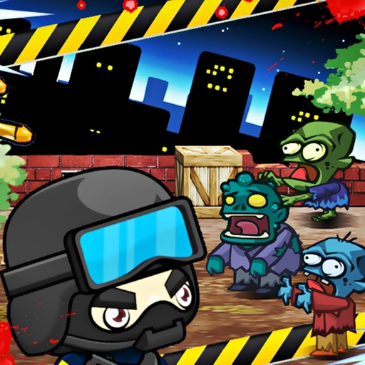 Cool Zombie VS Swat Game GS 1 :the police walking shooting zombie and boss app icon