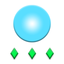 Bouncing Blue Ball icon