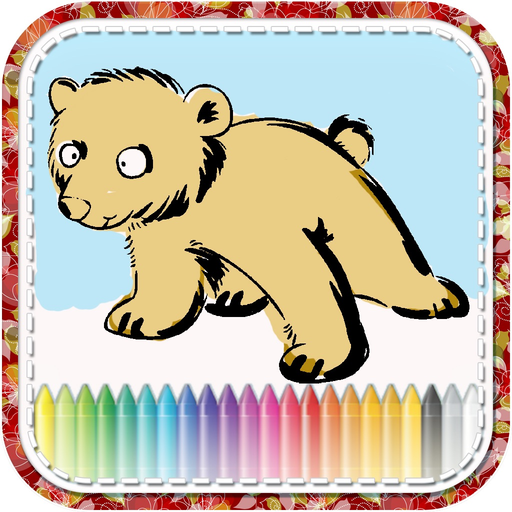 Animal Draw Coloring For Kid app icon