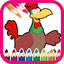 Animal Cartoon Coloring Book icon