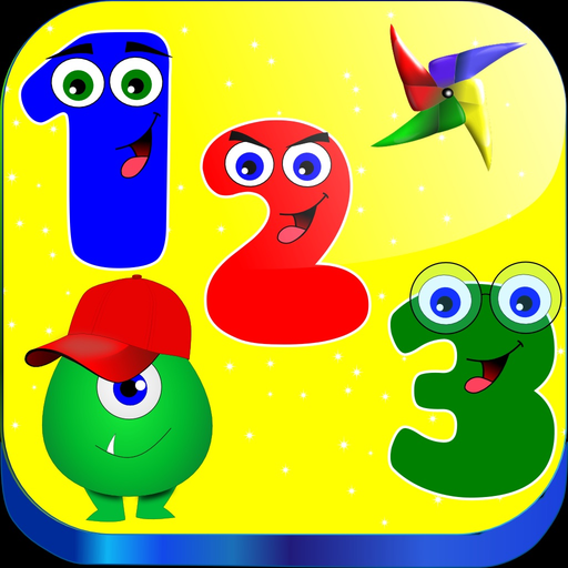 Kindergarten Learn Numbers Kid app icon