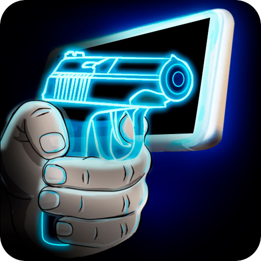 Simulator Neon Gun Weapon app icon