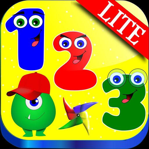 Learn Numbers 123 Games Lite app icon
