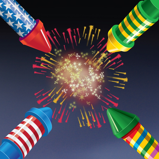 Fireworks Finger Fun Game app icon
