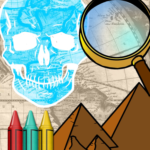 World History Coloring Book app icon