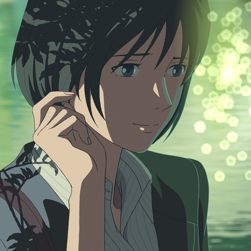 Garden of Words Film Art Book app icon