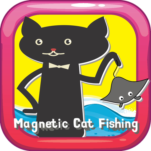 Magnetic Cat Fishing Games for Kids: Catch Fish That You Can! app icon
