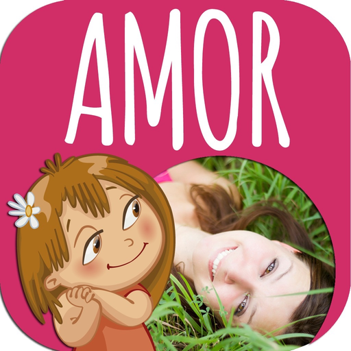 Photo frames with love quotes app icon
