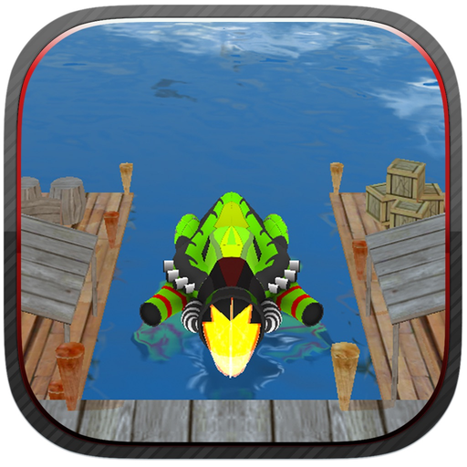 Jet Boat Rush Survival Amazing 3d Game app icon