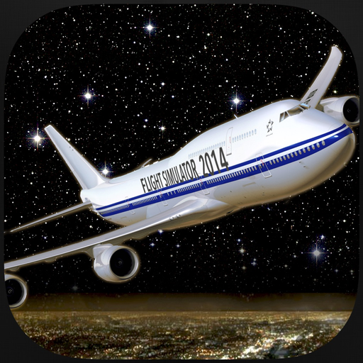 Flight Simulator Night Fly app icon