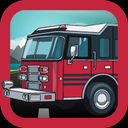 Fire Truck For Kids - Think faster and concentrate app icon