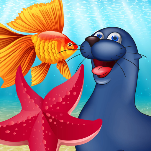 Sea Animals Early Learning Flashcards app icon