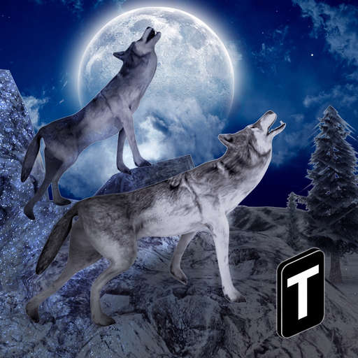 Angry Wolf Simulator 3D app icon