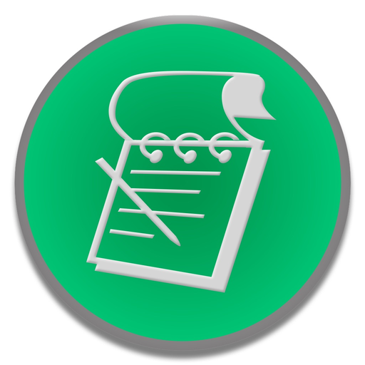 Simple NotePad app icon