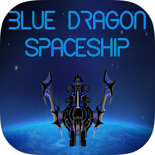 Blue Dragon Spaceship Alein Galaxy War app icon