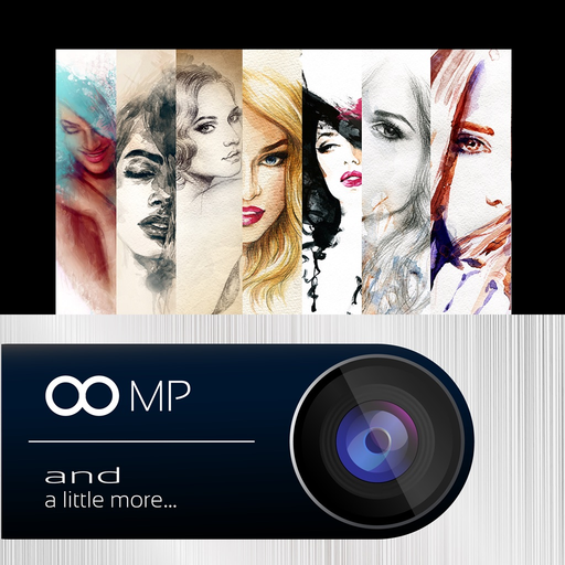 Beauty Sketch Drawing Camera app icon
