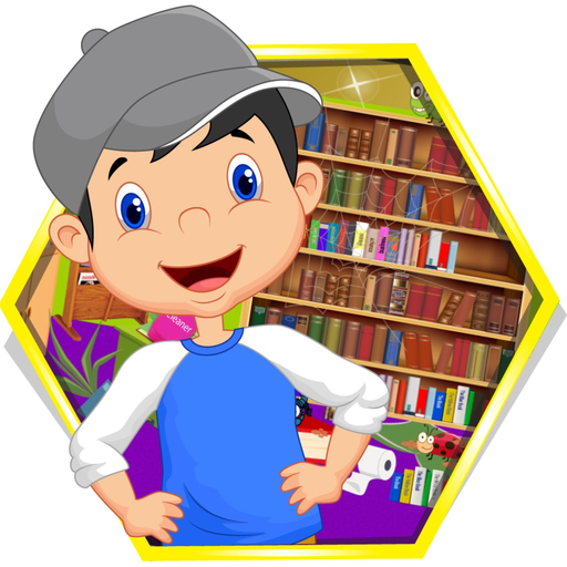 Bookshop cleanup & decoration - Crazy book store makeover & shop cleaning game app icon