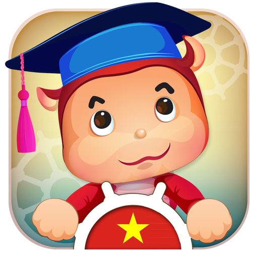 Bảng chữ cái tiếng Anh, tiếng Việt, số đếm, ghép hình & game trí tuệ cho bé app icon