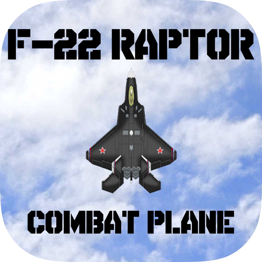 Lockheed Martin F-22 Raptor Combat Plane : War Air Strike Free Game app icon