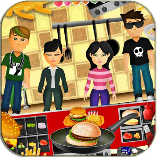 Cooking Hamburger Cool 2016 : Make Games sushi pizzas for fun app icon