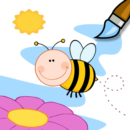 Easy Coloring Book For Kids app icon