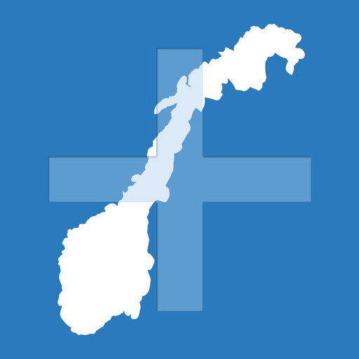 Here and there+ (offline maps) app icon
