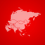 Countries of Asia icon