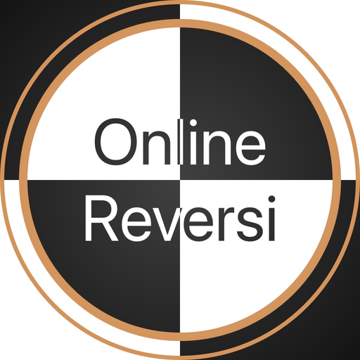 Black and White online reversi app icon