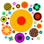 Crazy Dot Party: the kingdoms of dots ~ paradise of trivia game in blob.io version icon