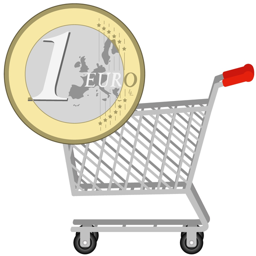 Einkaufen mit dem Euro app icon