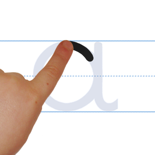 Left handed handwriting app icon