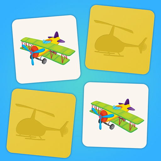 Family matching game: Planes app icon