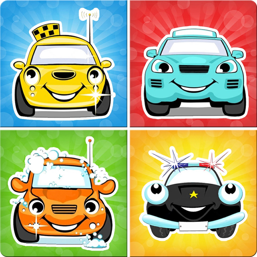 Matching family game: Cars app icon