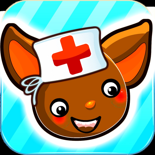 Animal doctor games for kids app icon