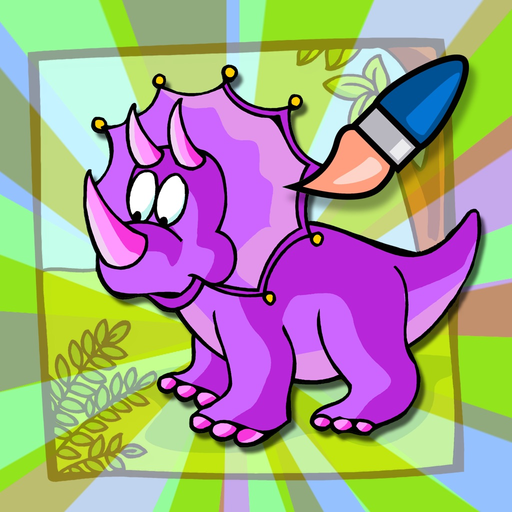 My Dino Coloring Book For Kids And Toddler Game app icon