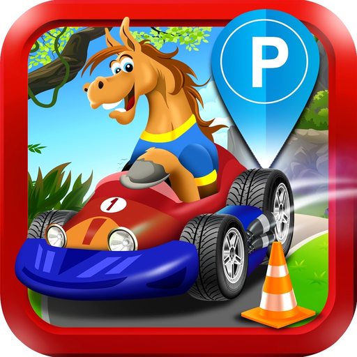 Horse Car Parking Driving Simulator - My 3D Sim Park Run Test & Truck Racing Games! app icon