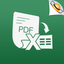 PDF to Excel icon