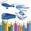 Kids vehicle Coloring In Pictures Book Set For Me icon
