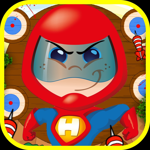 Heroes Darts and Baby Game 3d Free app icon