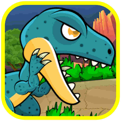 Dinosaur Classic Run fighting And Shooting Games app icon