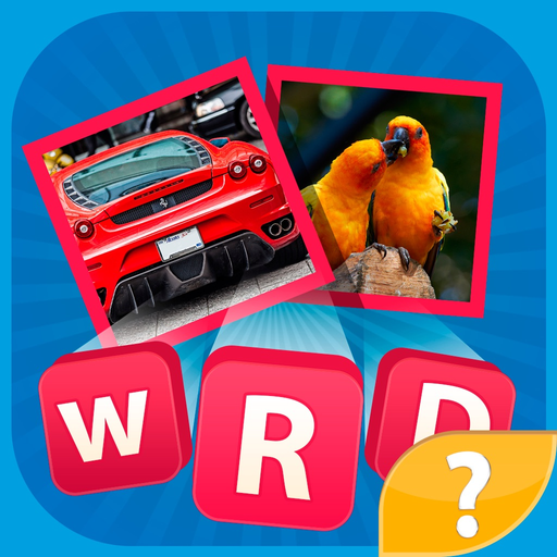 Hidden Words - trivia quiz and word game to guess words on images hidden by mosaic app icon