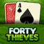 Forty Thieves Solitaire Free Card Game Classic Solitare Solo icon