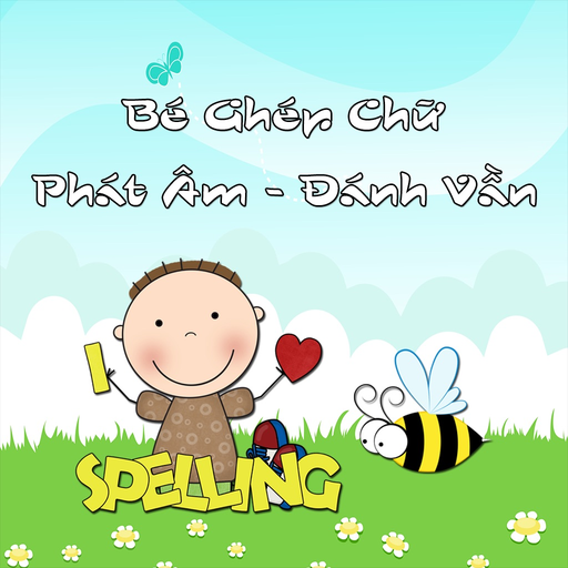 Bé Học Ghép Chữ, Tìm Từ - Phát Âm, Đánh Vần app icon