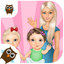 Sweet Baby Girl Twin Sisters icon