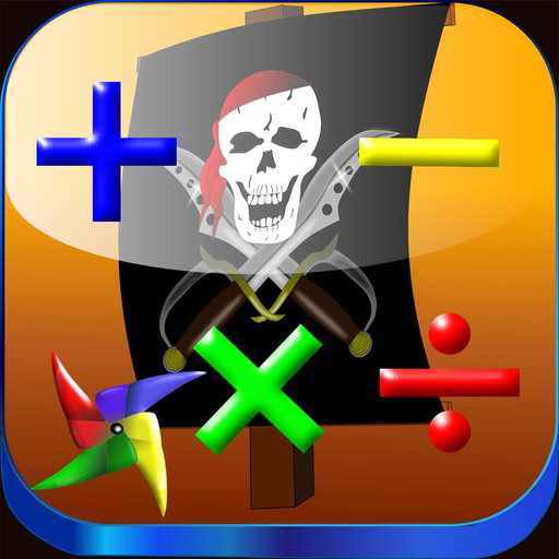 Games Math Pirate Trainer Kids app icon