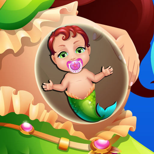 Baby Mermaid Hospital - Doctor Salon & Kids Games app icon