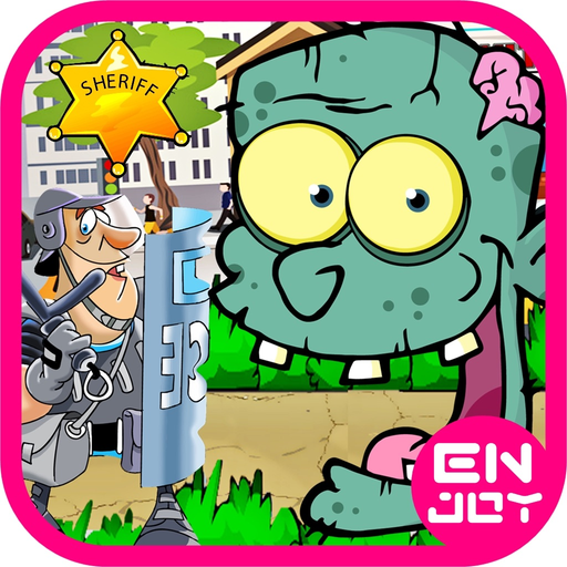 Police VS Zombies Game  Ate My Friends Run Z 2 app icon