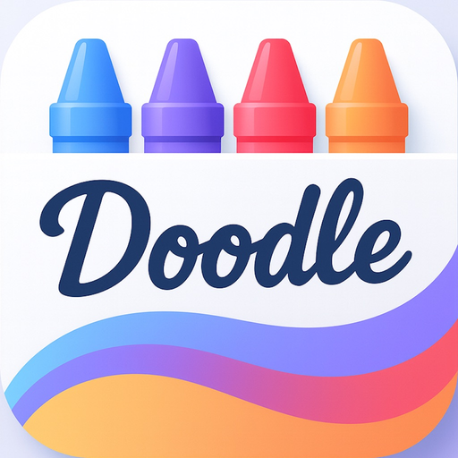 Doodle Coloring - draw & paint app icon
