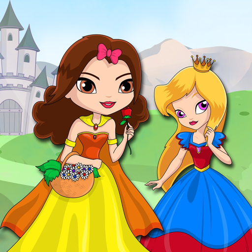 Princess puzzles for girls - Magical dress up puzzle games app icon