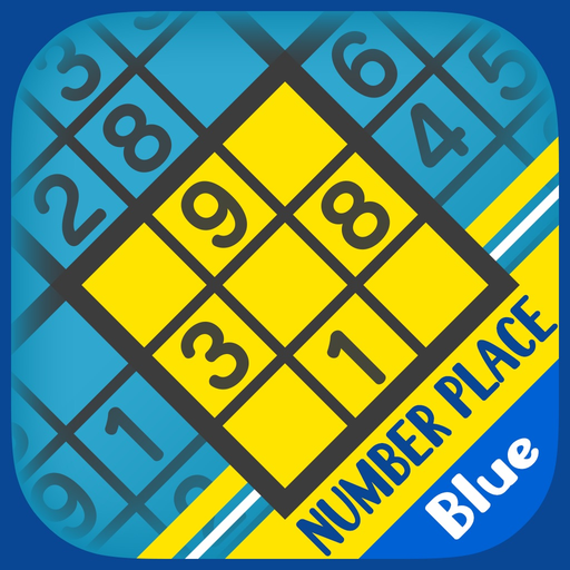 Basic NumberPlace Blue app icon